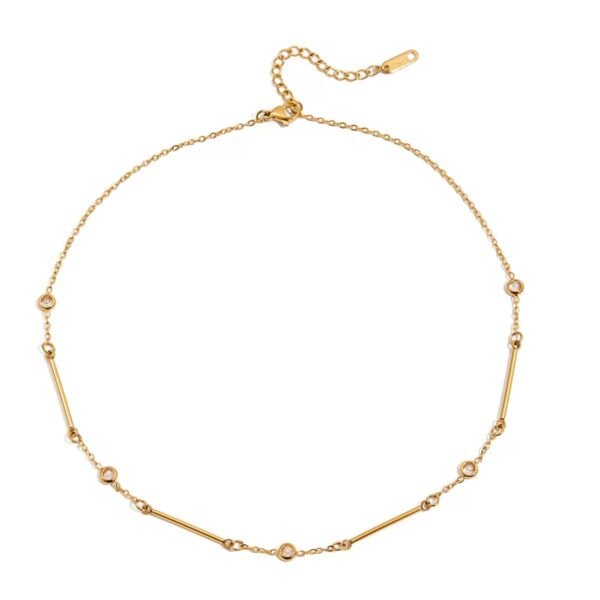 Gemstone Choker Necklace